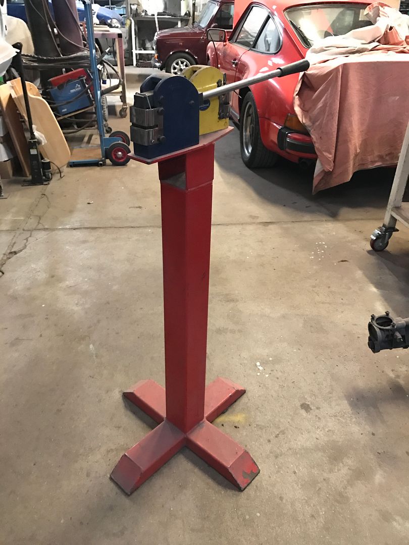 Shrinker Stretcher Stand Modification MIG Welding Forum